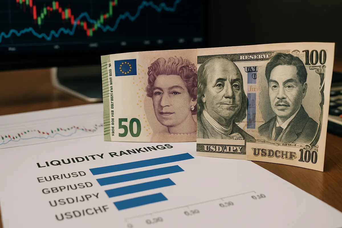What Are the Most Liquid Currency Pairs? Liquidity Rankings and Analysis