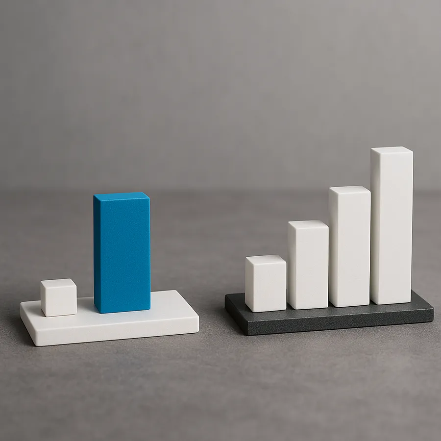 Comparison chart showing NextTrade's flat pricing versus competitors' tiered pricing structures