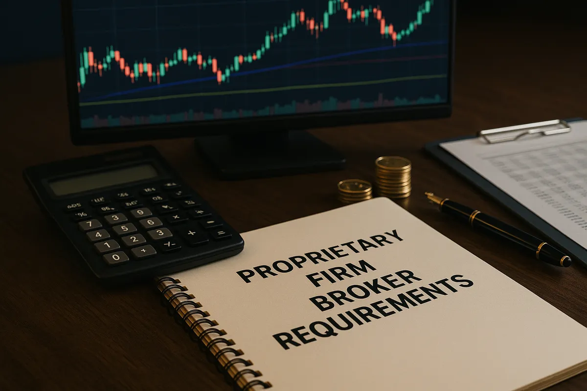 Prop Firm Broker Requirements Trading Instruments
