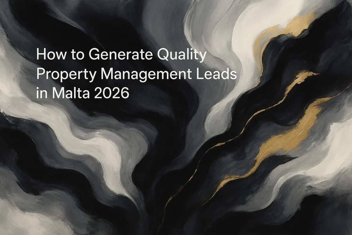 How to Generate Quality Property Management Leads in Malta 2026